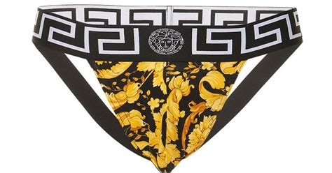 Versace thongs